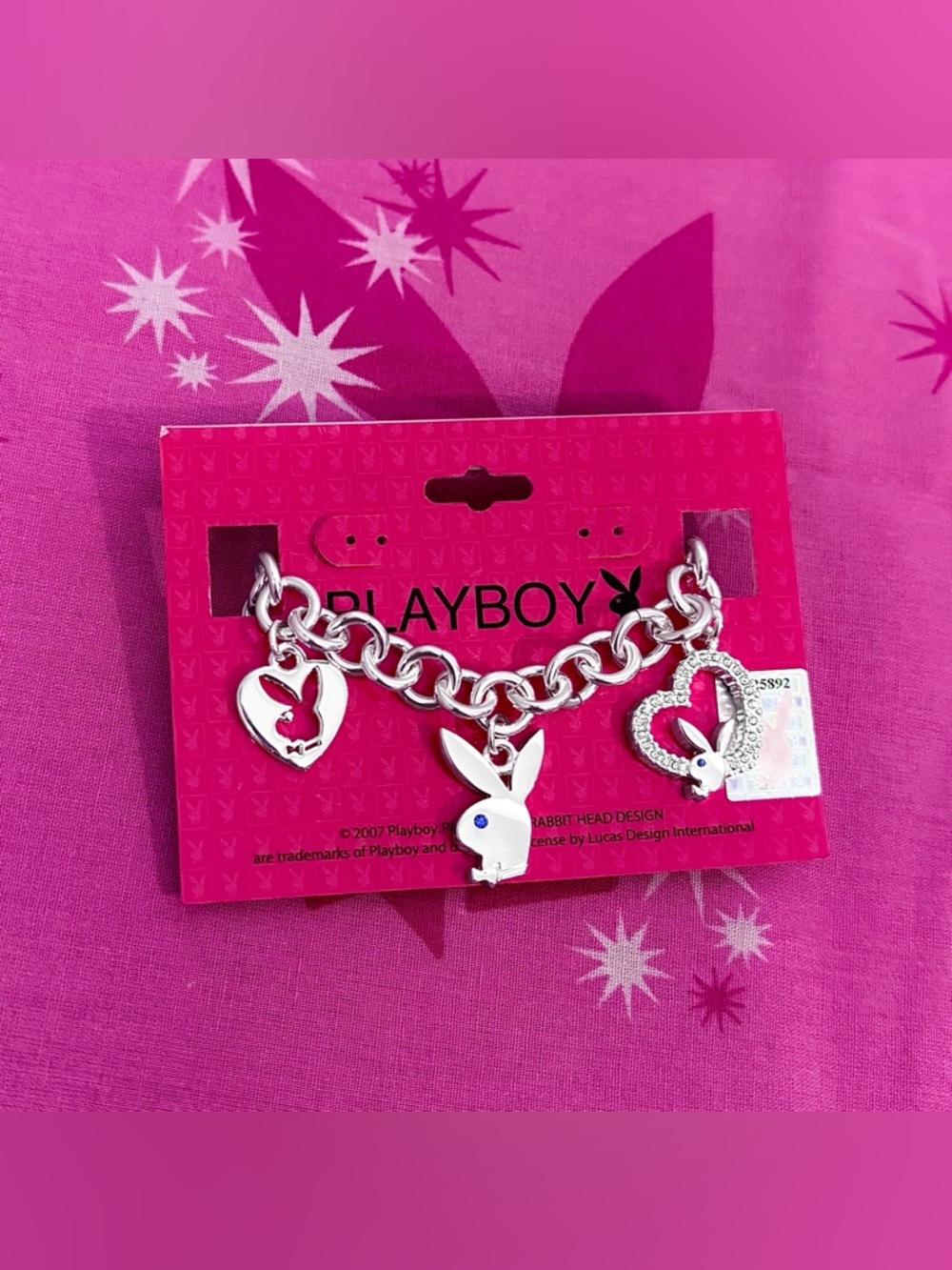 Playboy Charm Bracelet